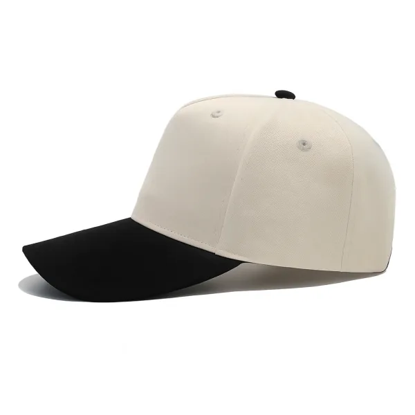 Cap, Schirm Schwarz, unveredelte Rohware